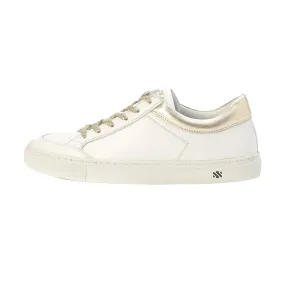 GABRIELLE low sneaker - white/golden collar