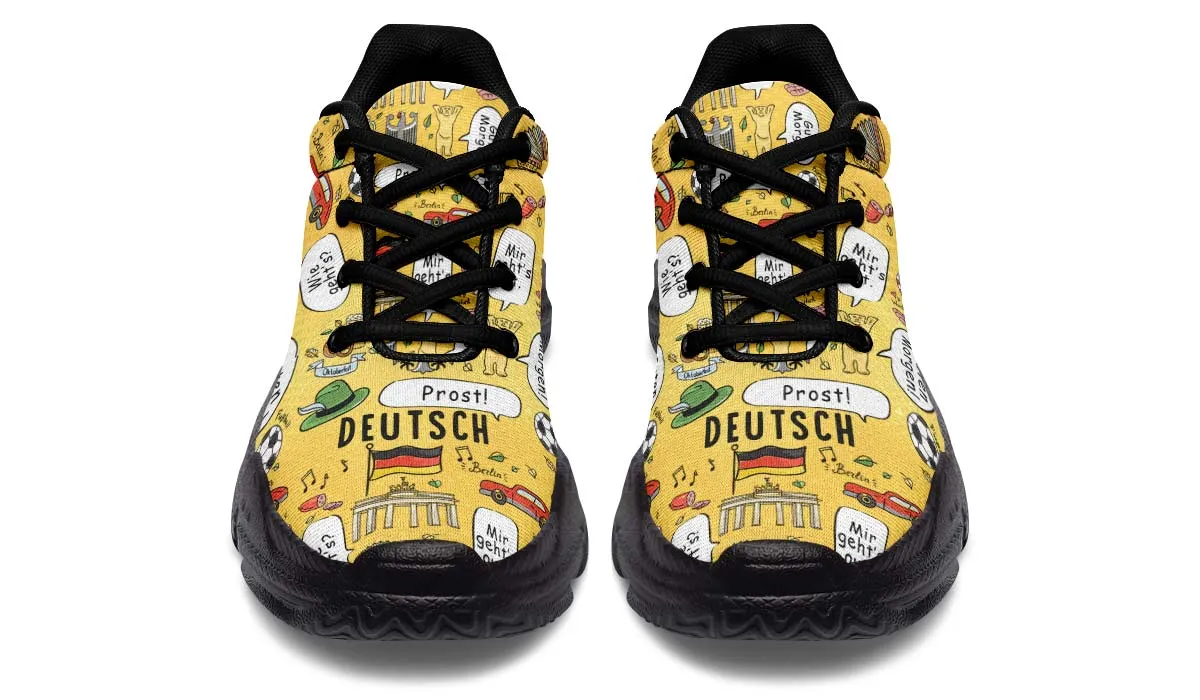 German Phrases Chunky Sneakers