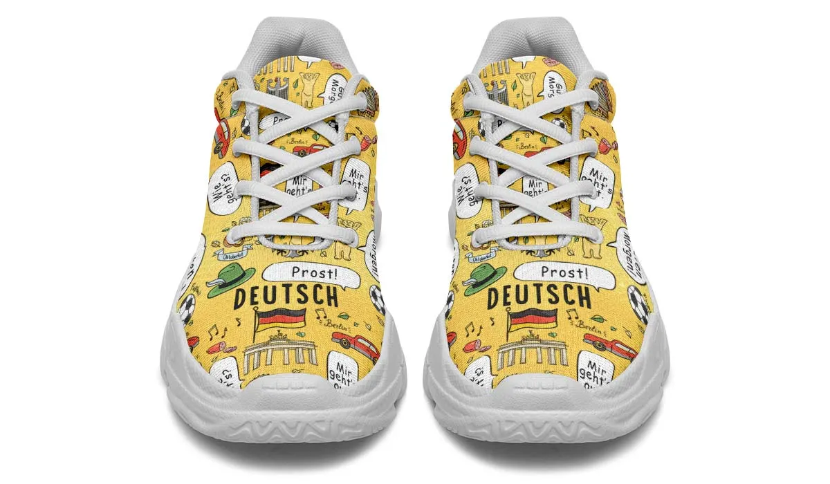 German Phrases Chunky Sneakers