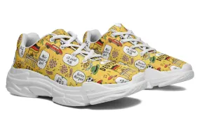 German Phrases Chunky Sneakers