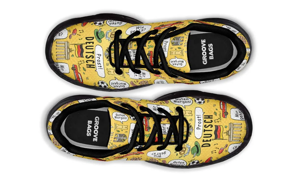 German Phrases Chunky Sneakers