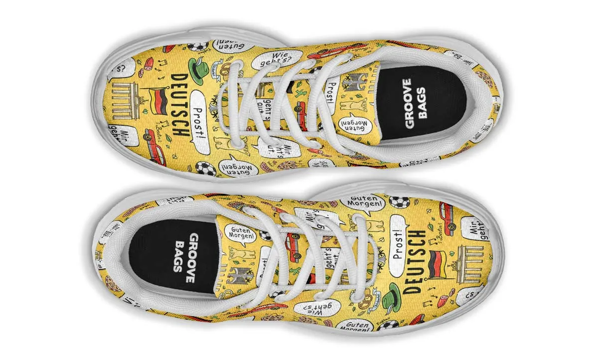German Phrases Chunky Sneakers