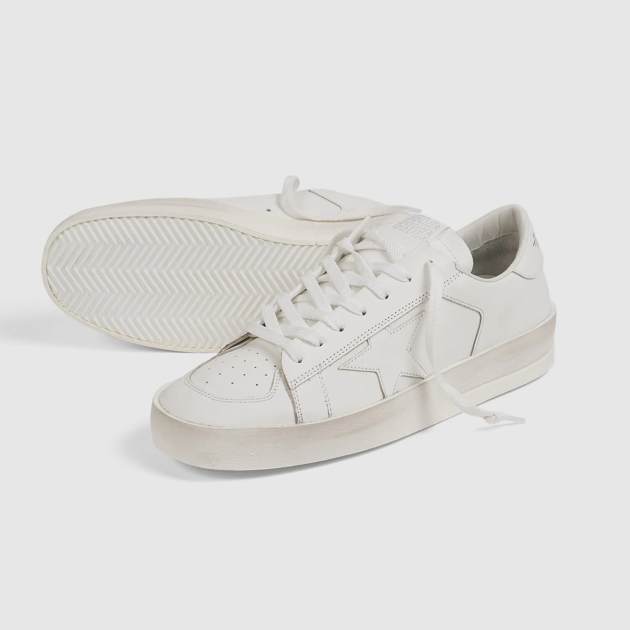 Golden Goose White Stardan Sneakers