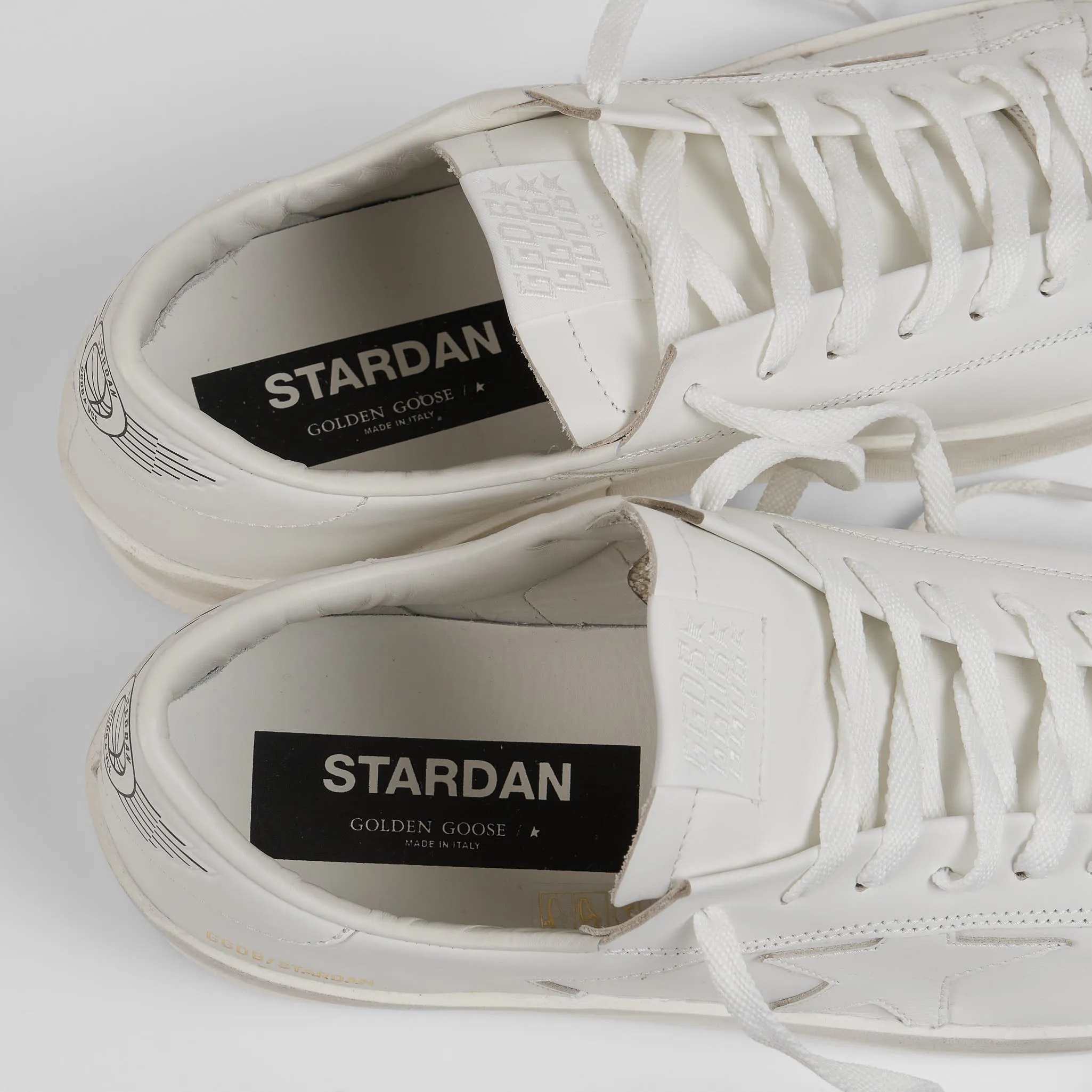 Golden Goose White Stardan Sneakers