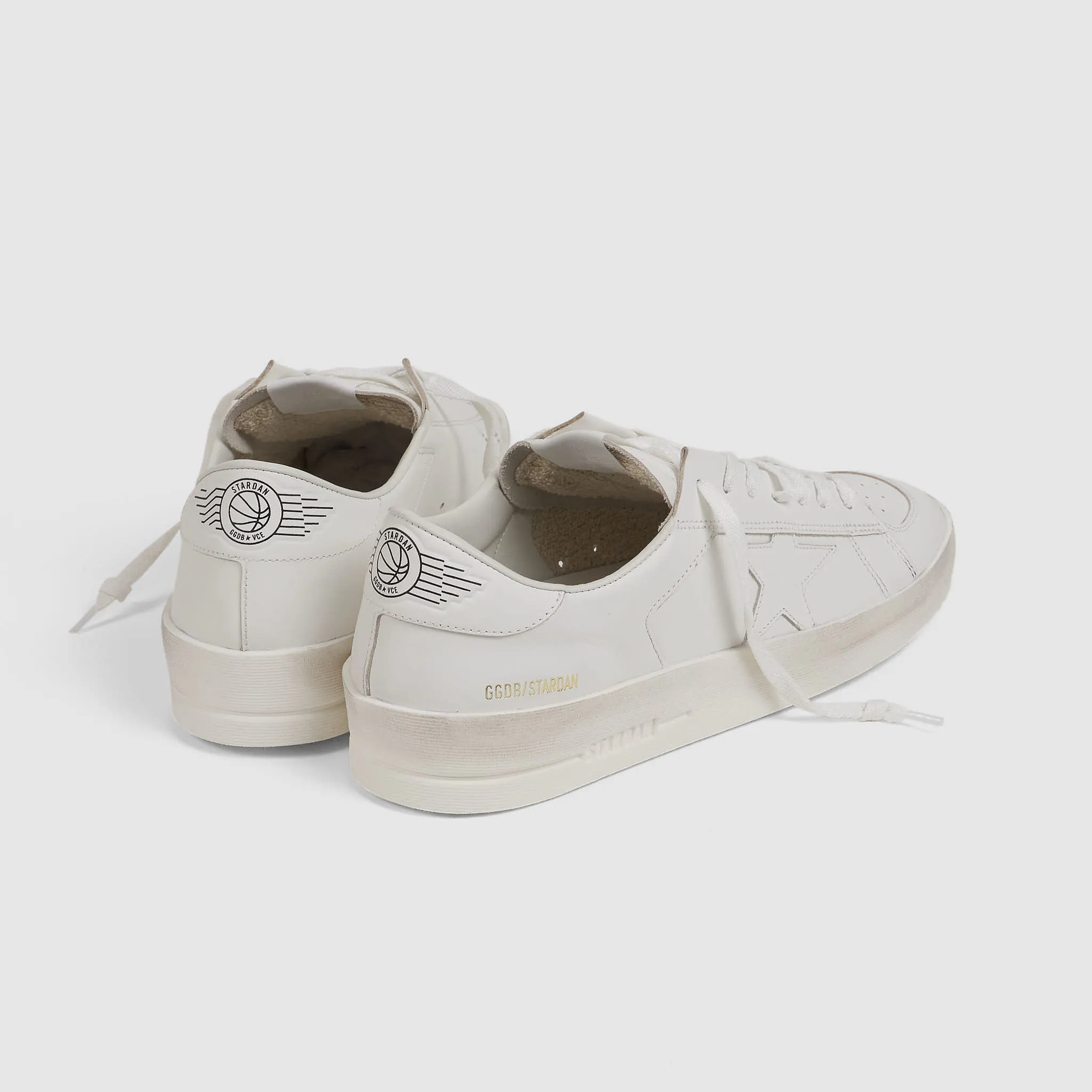 Golden Goose White Stardan Sneakers