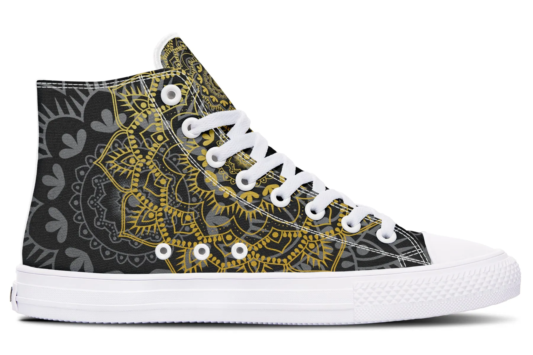 Golden Mandala High Tops