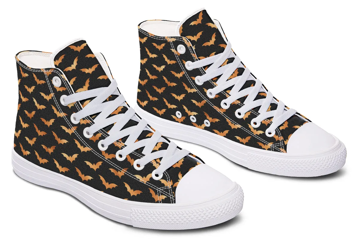 Halloween Bats High Tops