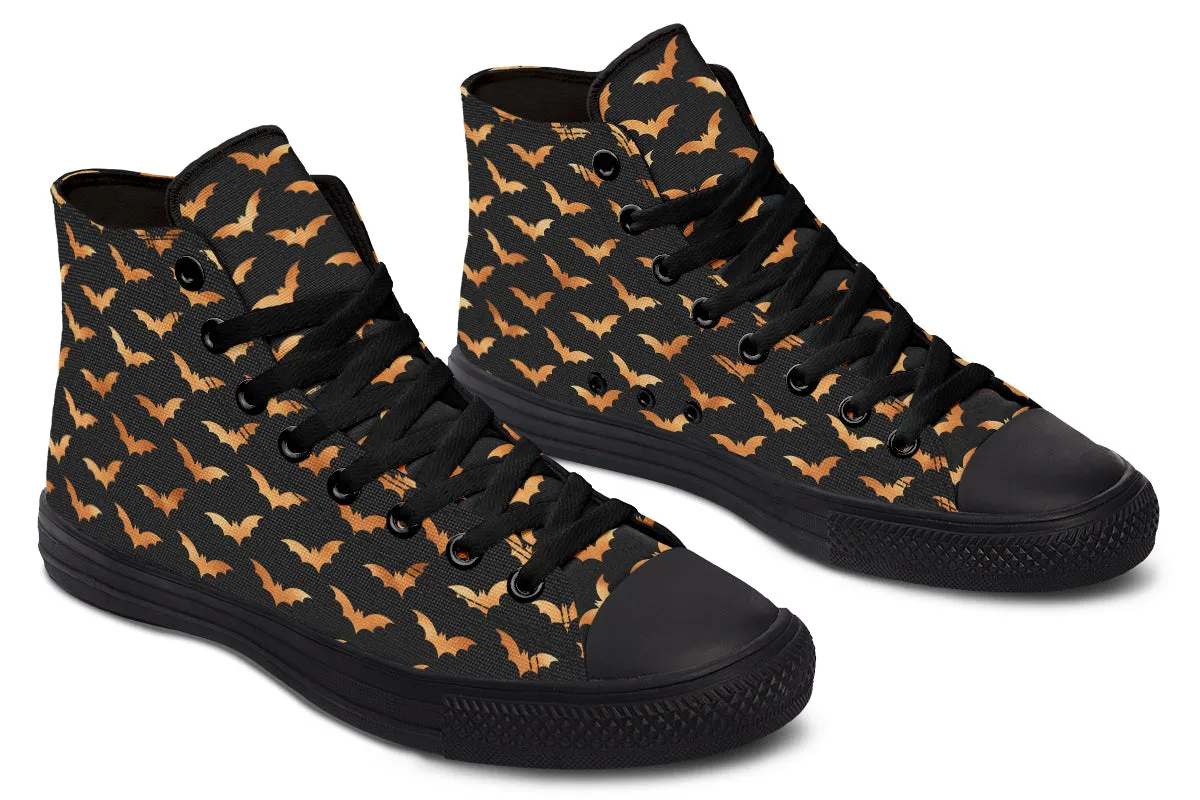 Halloween Bats High Tops