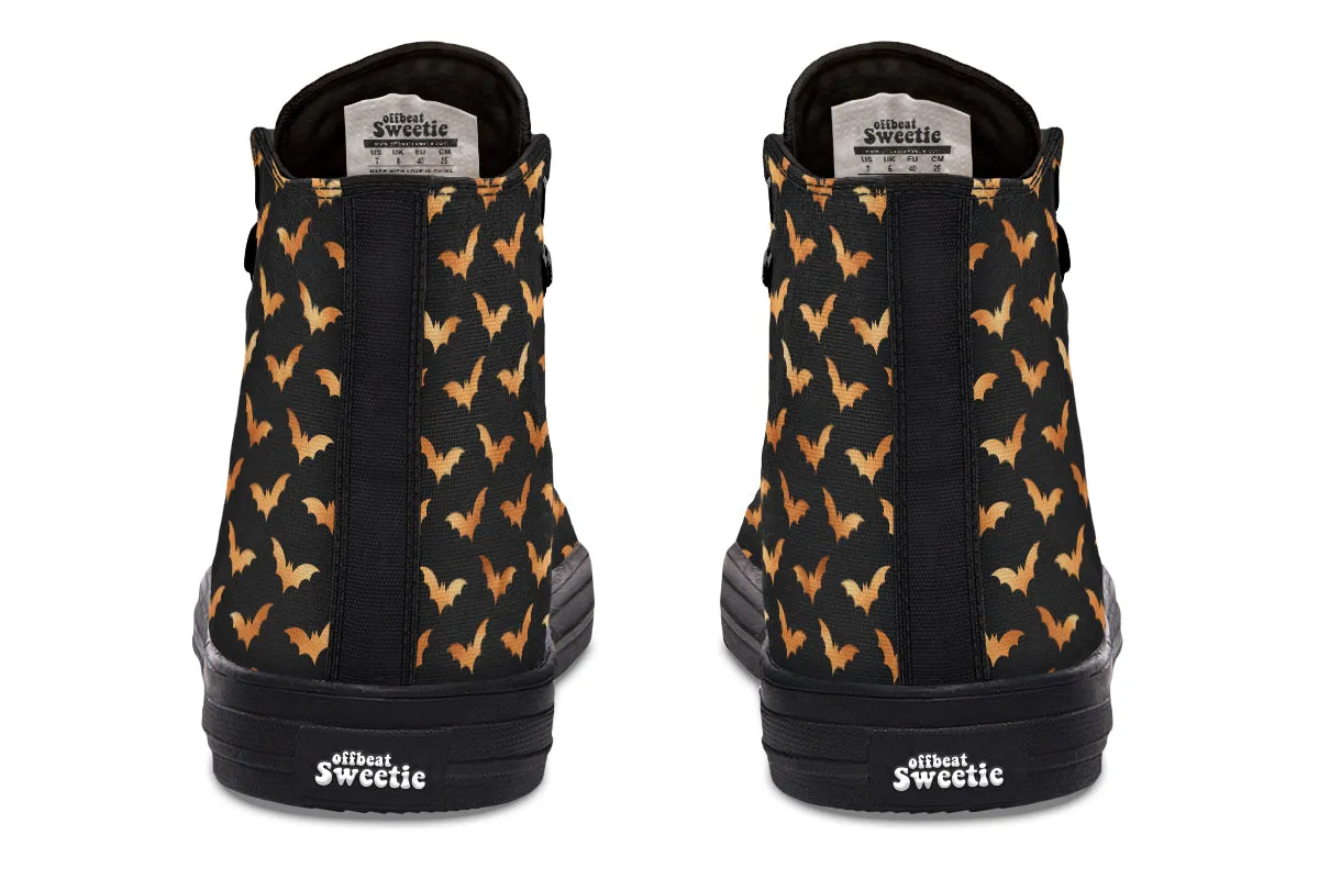 Halloween Bats High Tops