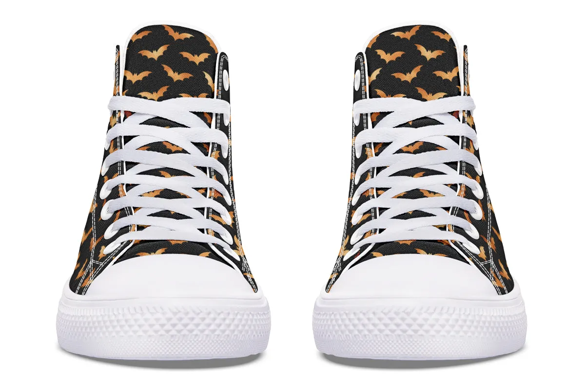 Halloween Bats High Tops