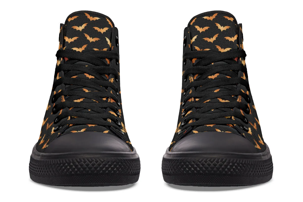 Halloween Bats High Tops