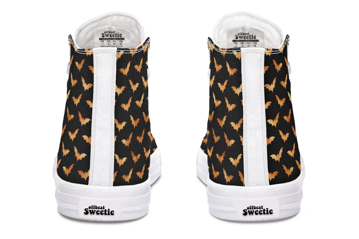 Halloween Bats High Tops