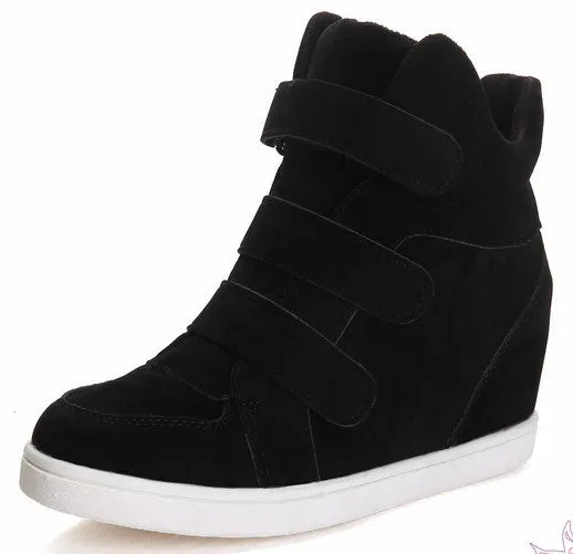 High Tops Increased Leopard Sneakers