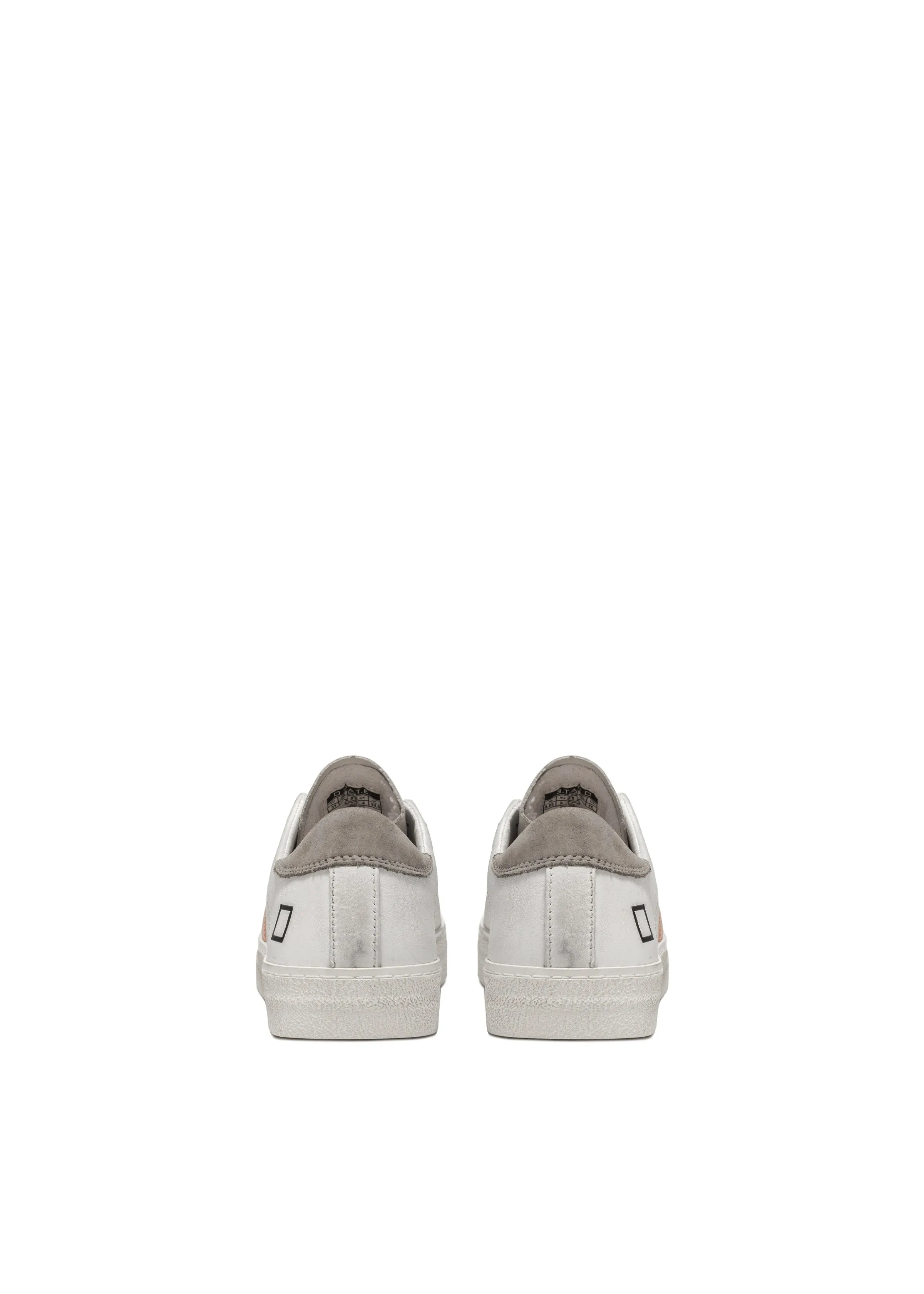 Hill Low Vintage Calf White Pink Trainer