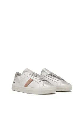 Hill Low Vintage Calf White Pink Trainer