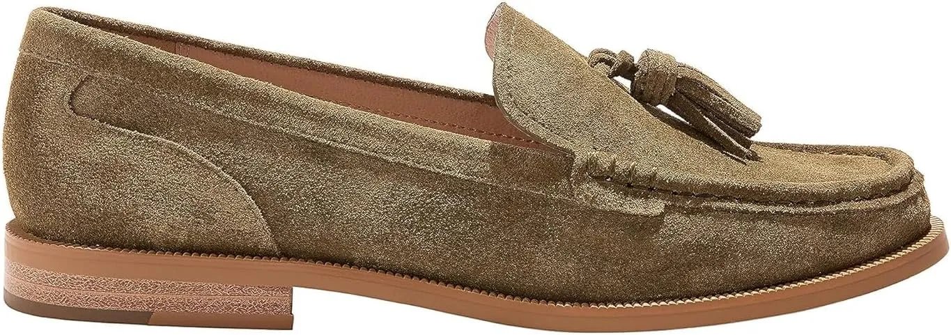 Jack Rogers Women's Hunley Tassel Loafer Suede