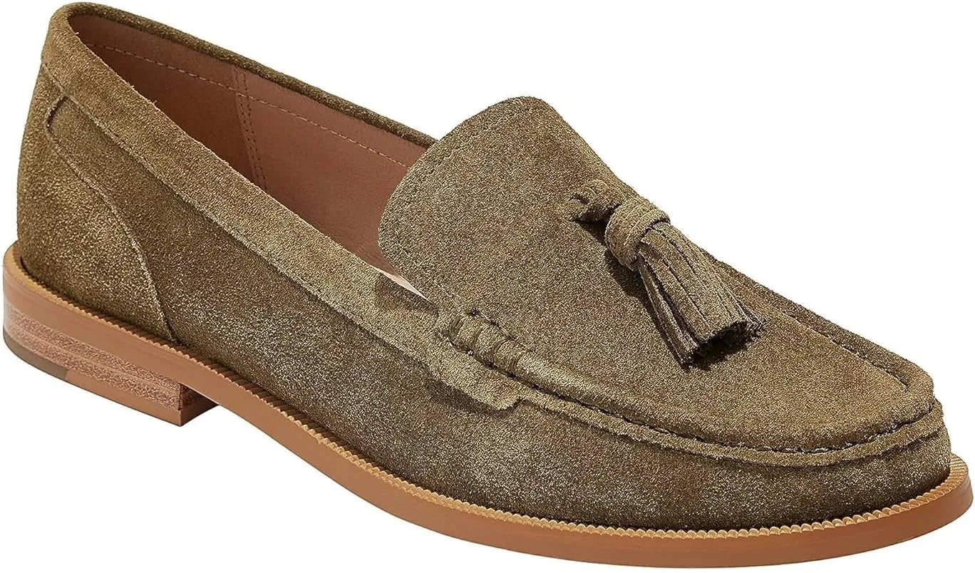 Jack Rogers Women's Hunley Tassel Loafer Suede
