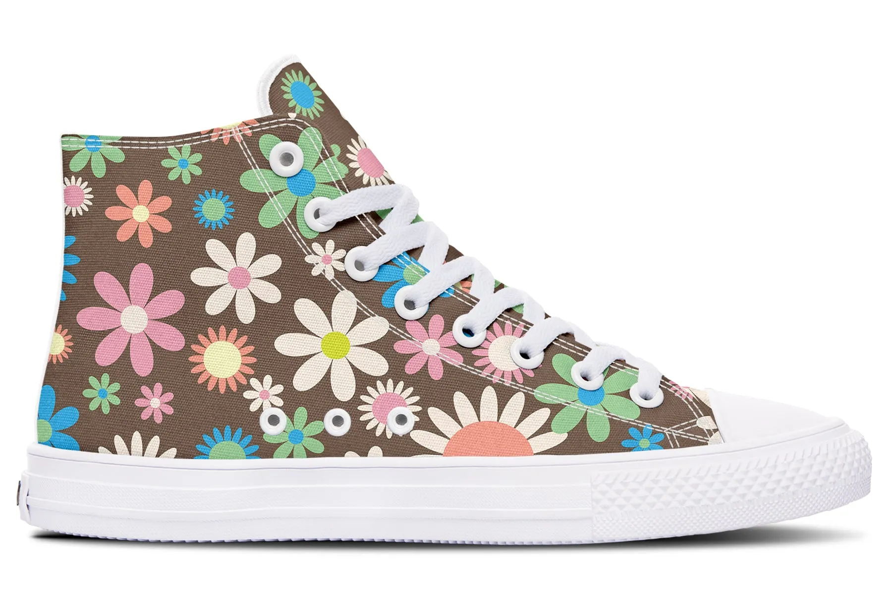 Judy's Flowers High Tops