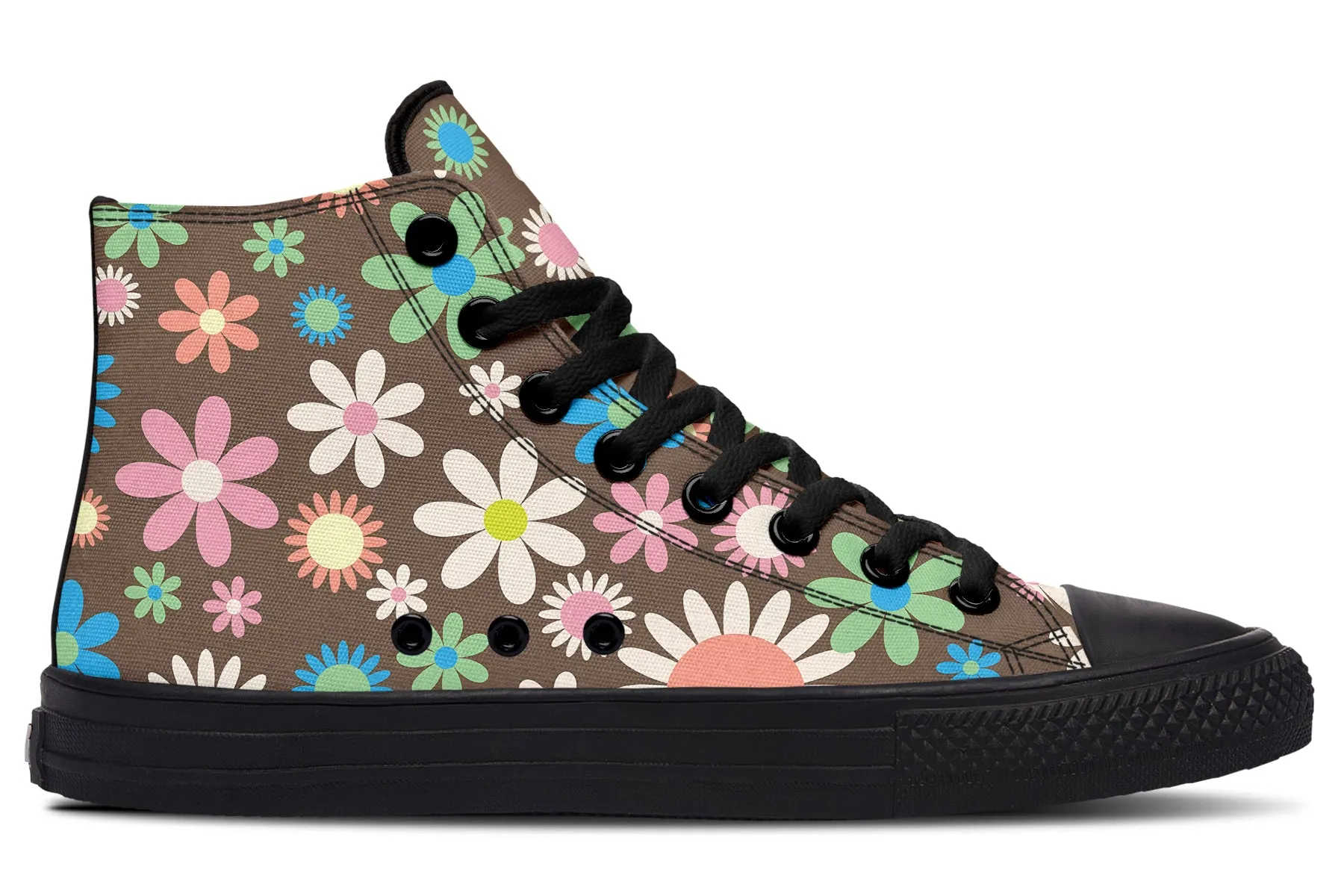 Judy's Flowers High Tops