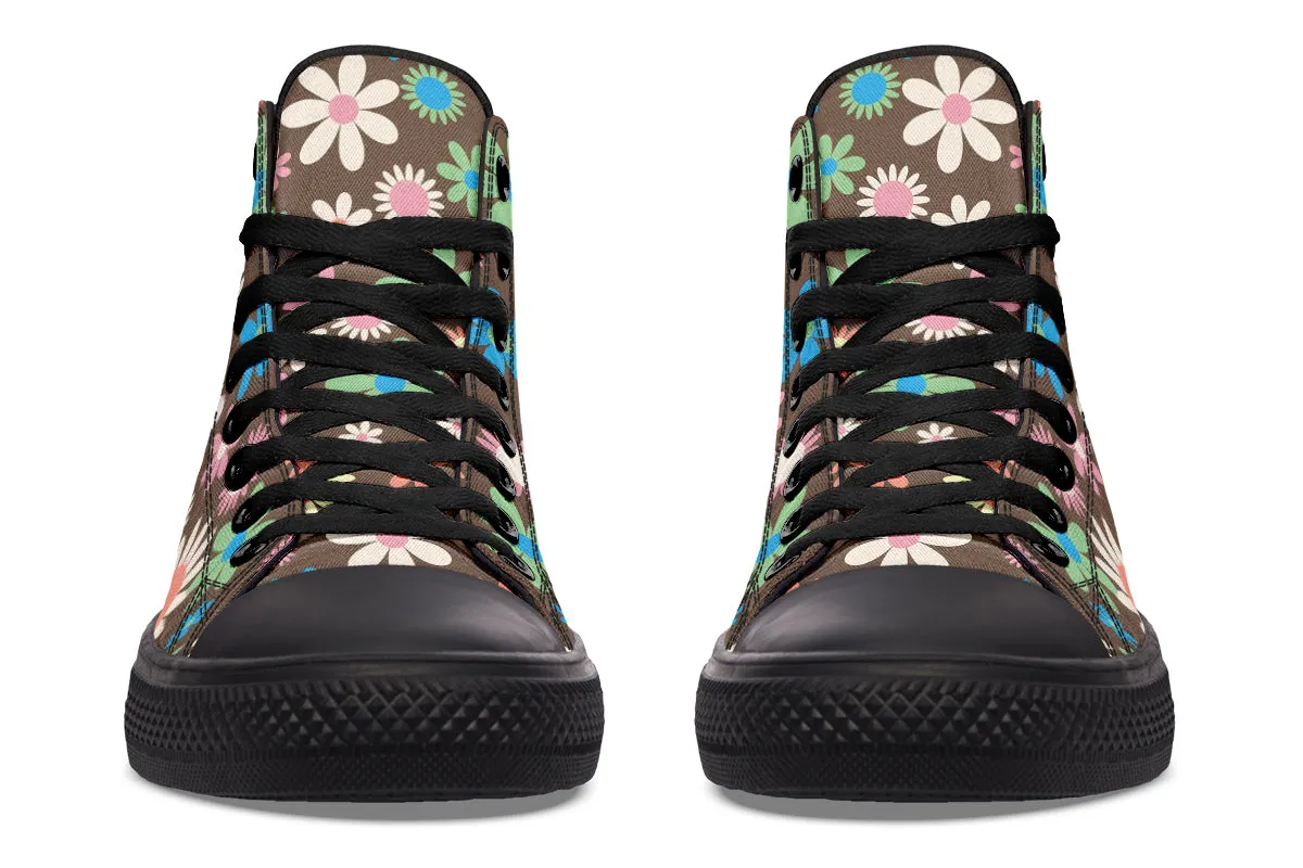 Judy's Flowers High Tops