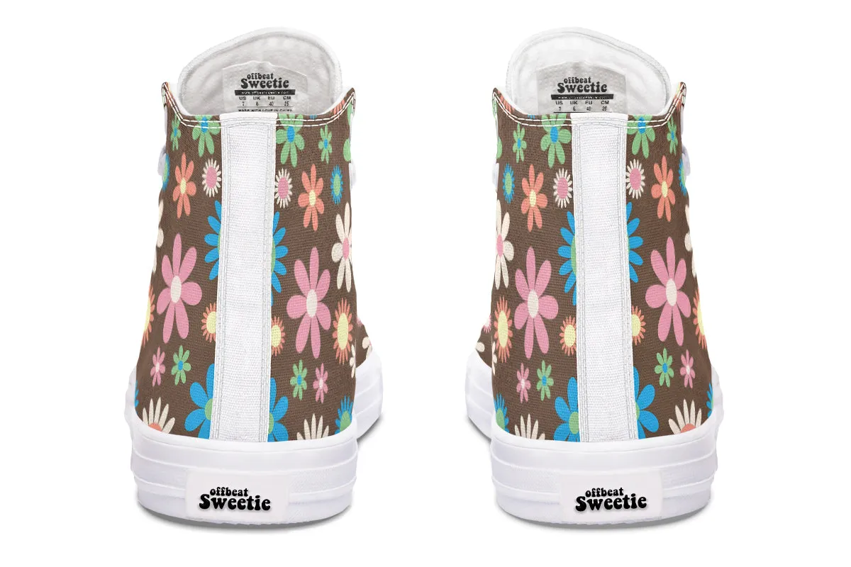 Judy's Flowers High Tops