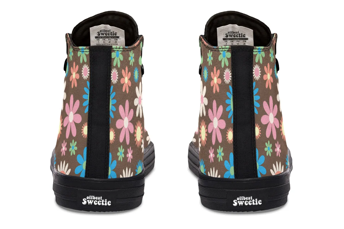 Judy's Flowers High Tops