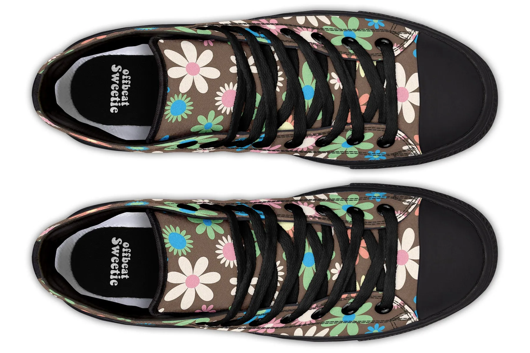 Judy's Flowers High Tops