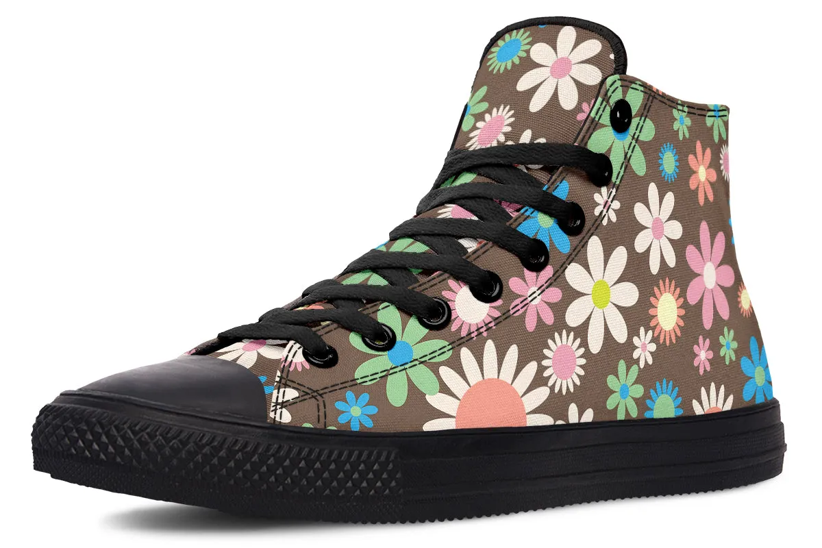 Judy's Flowers High Tops