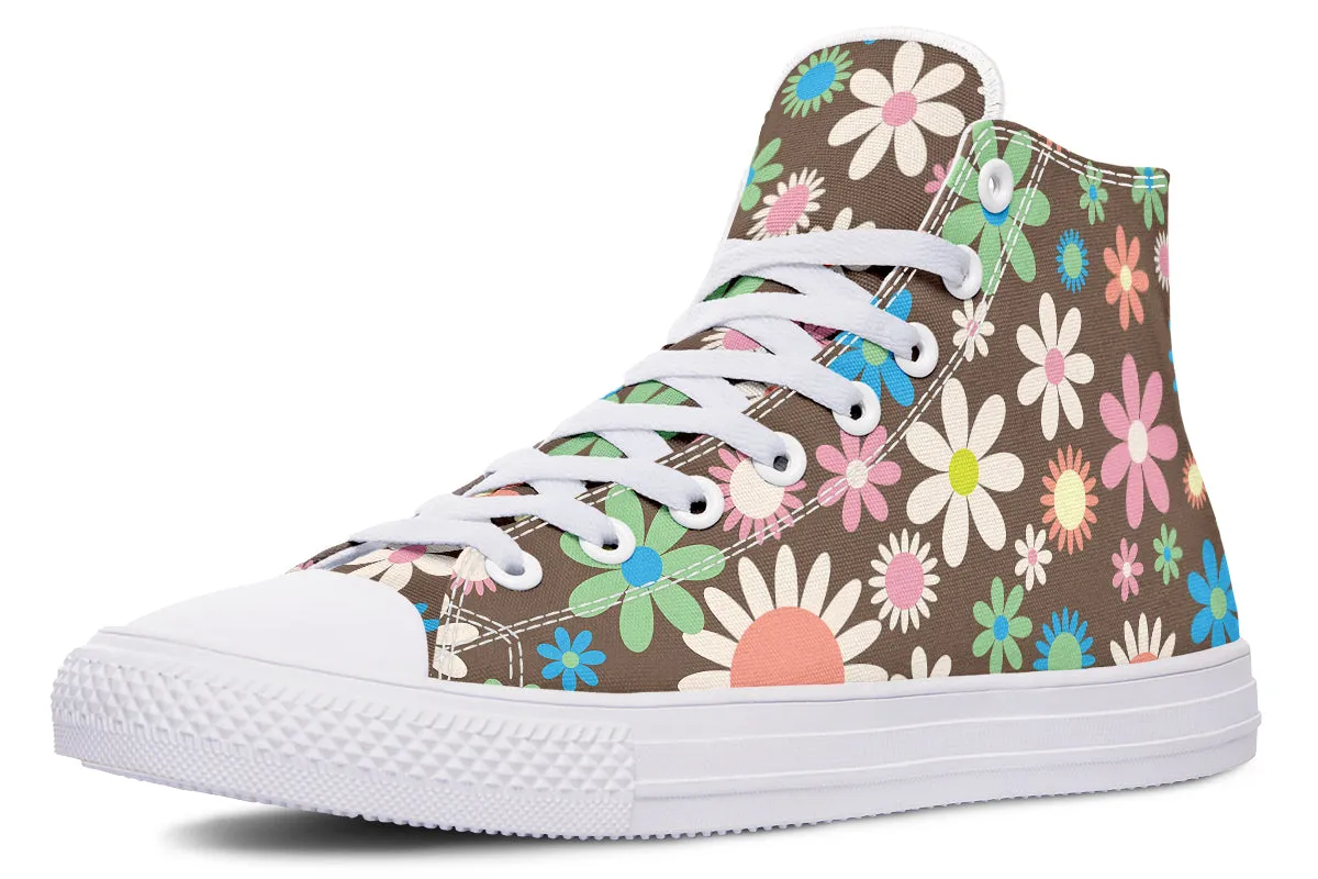 Judy's Flowers High Tops