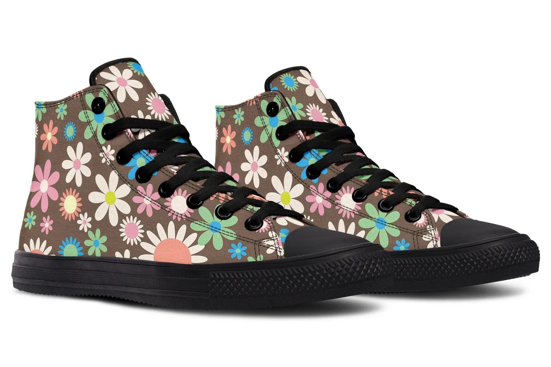 Judy's Flowers High Tops