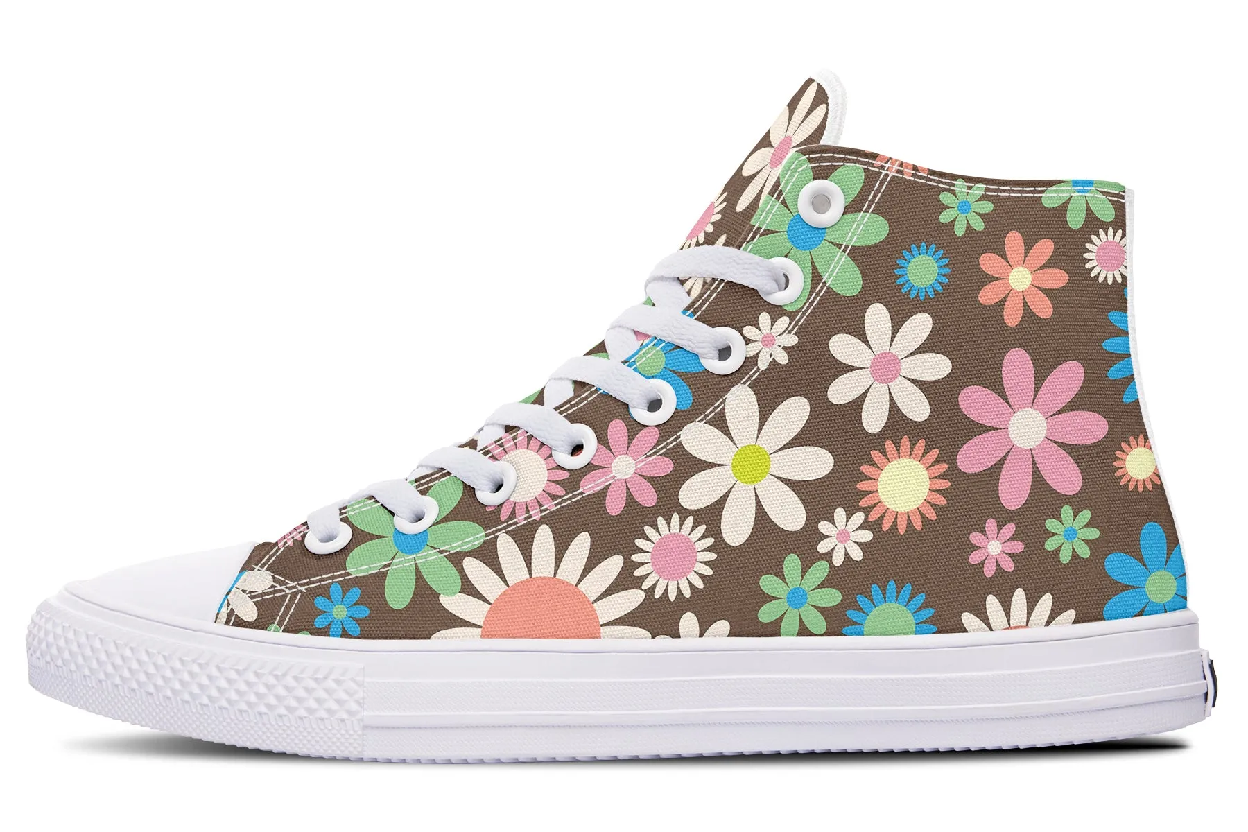 Judy's Flowers High Tops
