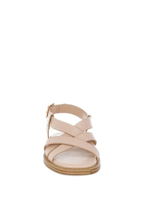 Kapaka Genuine Leather Gladiator Sandals