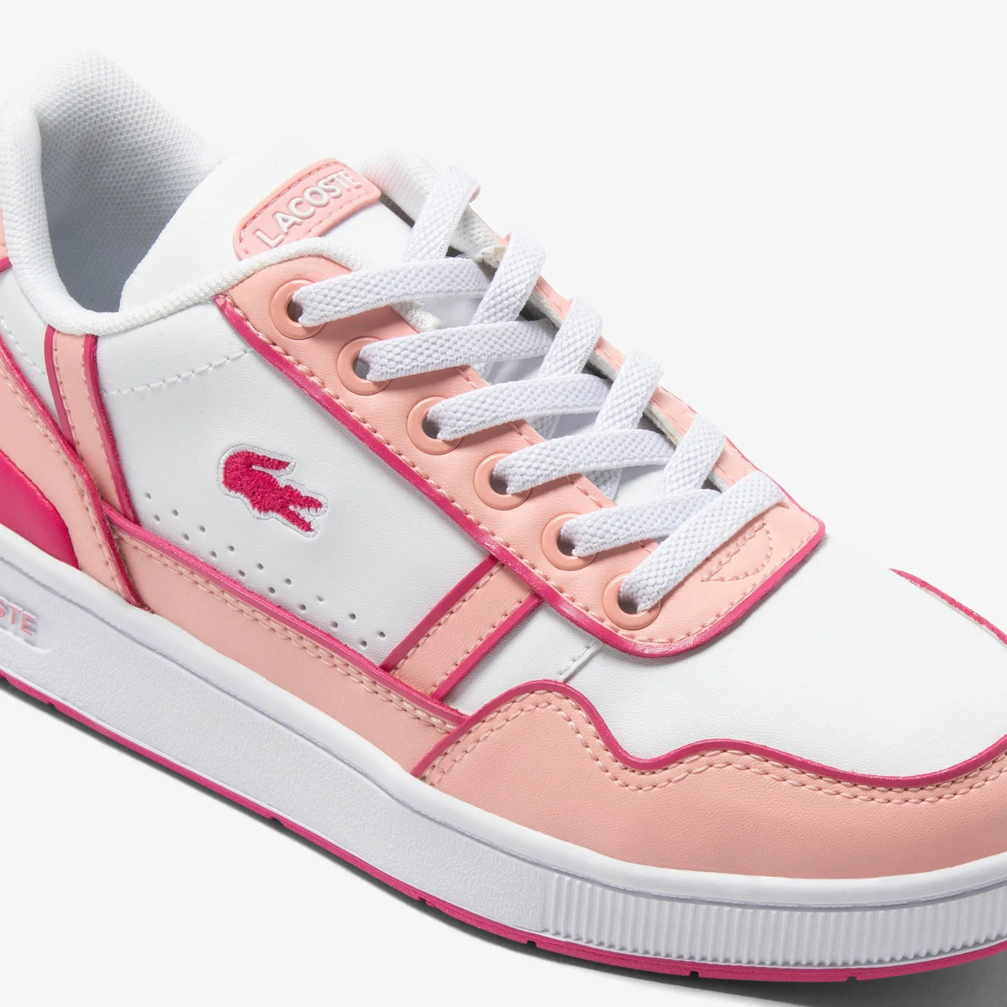 Kids’ Contrast Sole T-Clip Trainers