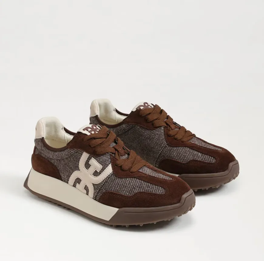 Langley 3 Suede Houndst Brown Multi