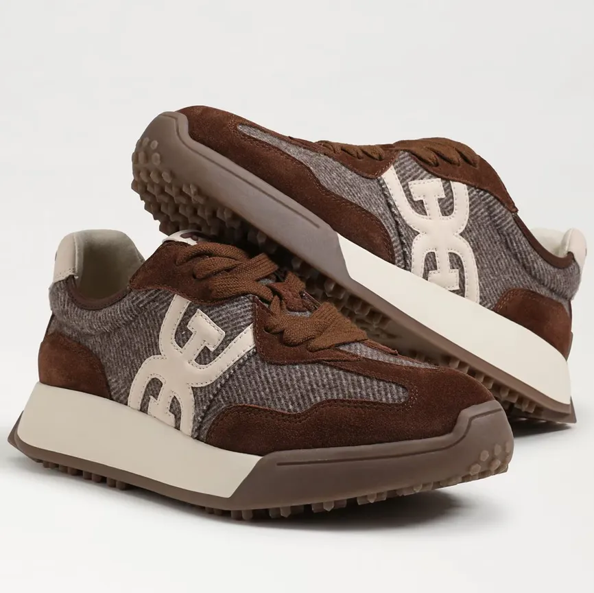 Langley 3 Suede Houndst Brown Multi