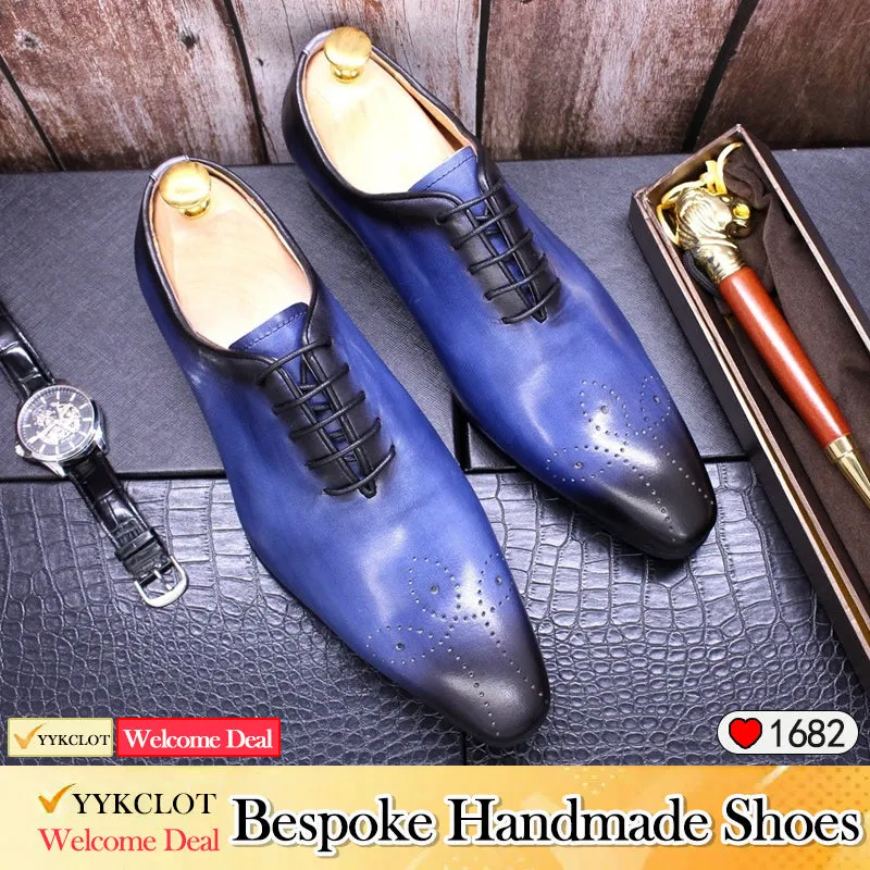 Leather Dress Loafers Men's Business Oxford Shoes