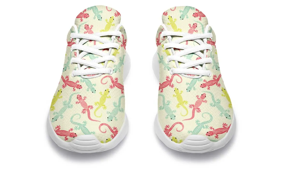 Lizard Pattern Sneakers