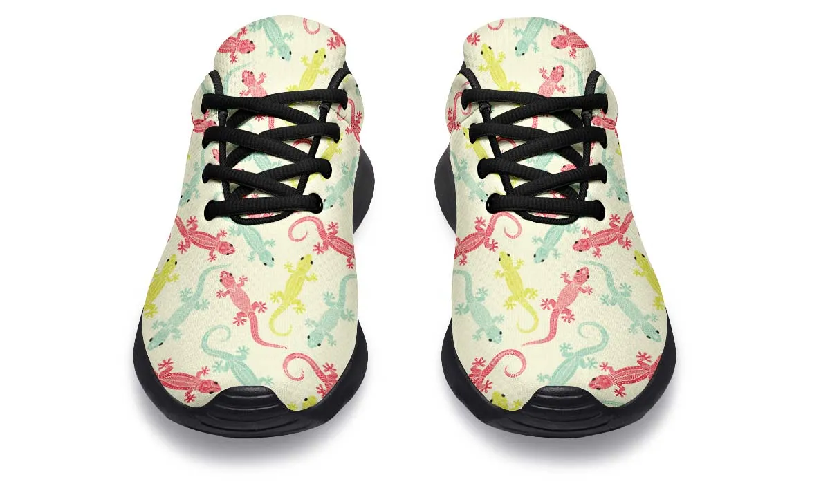Lizard Pattern Sneakers