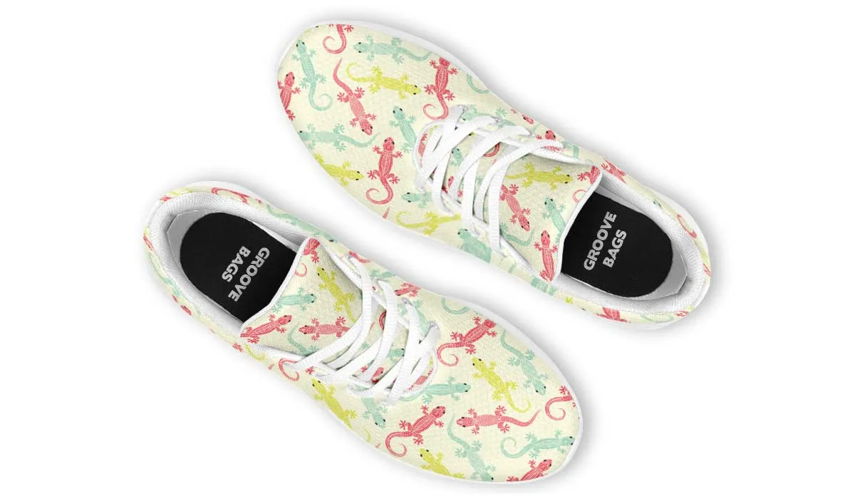 Lizard Pattern Sneakers