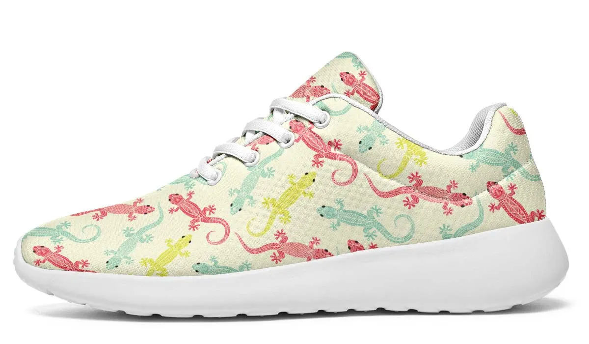 Lizard Pattern Sneakers