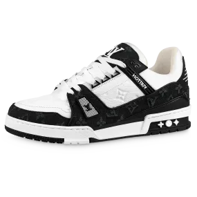 Louis Vuitton LV Trainer White Black White