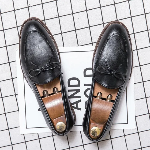 Men Casual Vintage Formal Dress Shoes