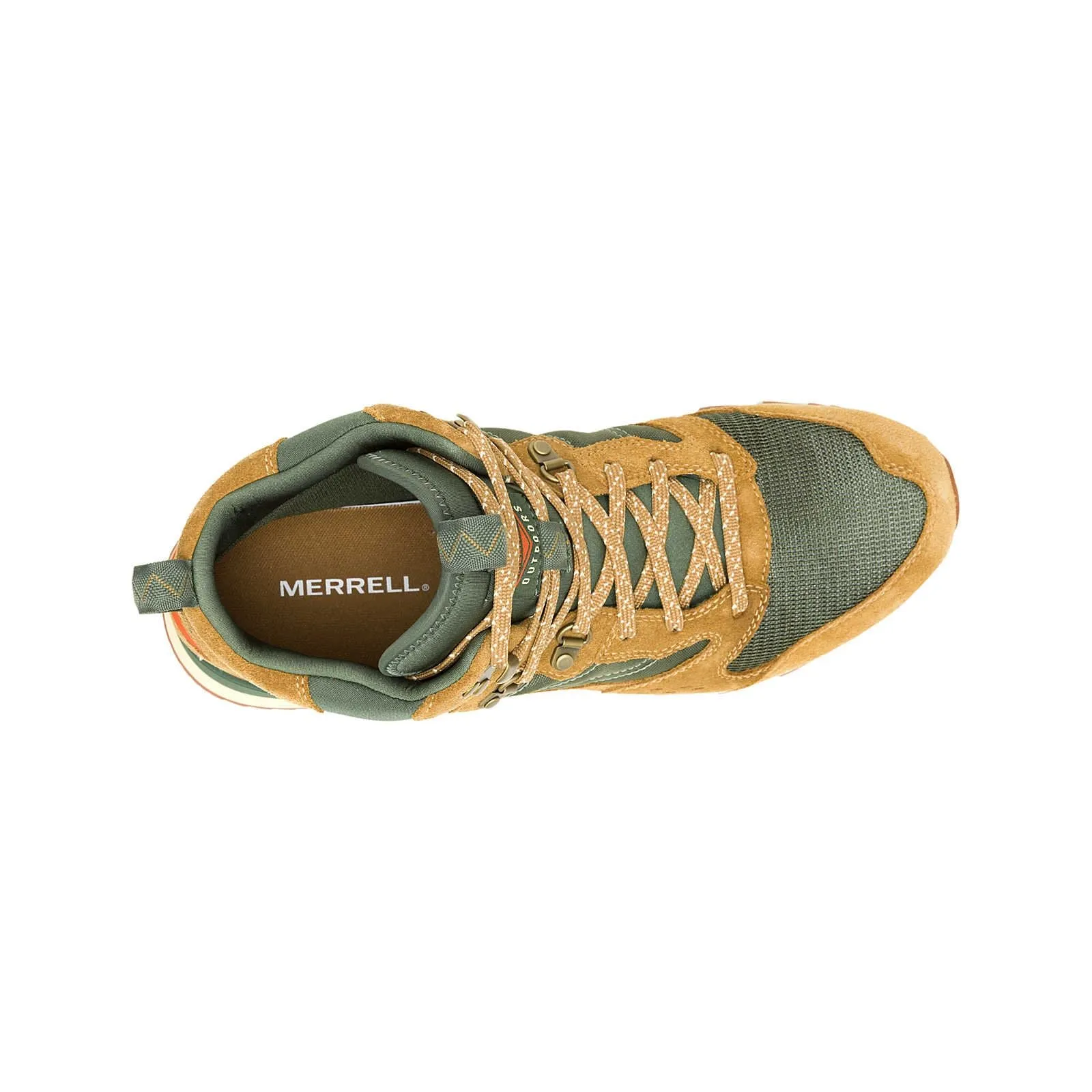 Merrell Alpine 83 Recraft Mid Suede Men's Green Trainers
