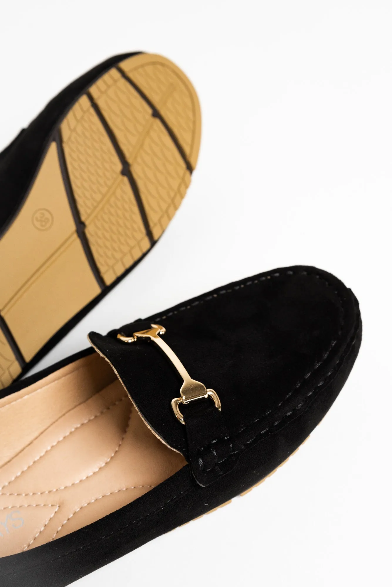 Neptune Black Buckle Loafer