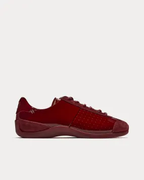 New Ballet Claret Low Top Sneakers