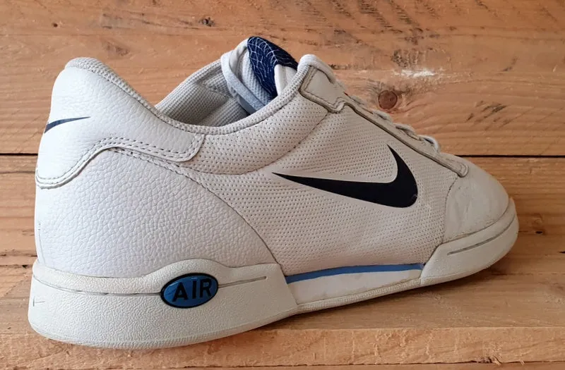 Nike Air Classic Low Leather Trainers UK9.5/US10.5/E44.5 318933-141 White/Blue