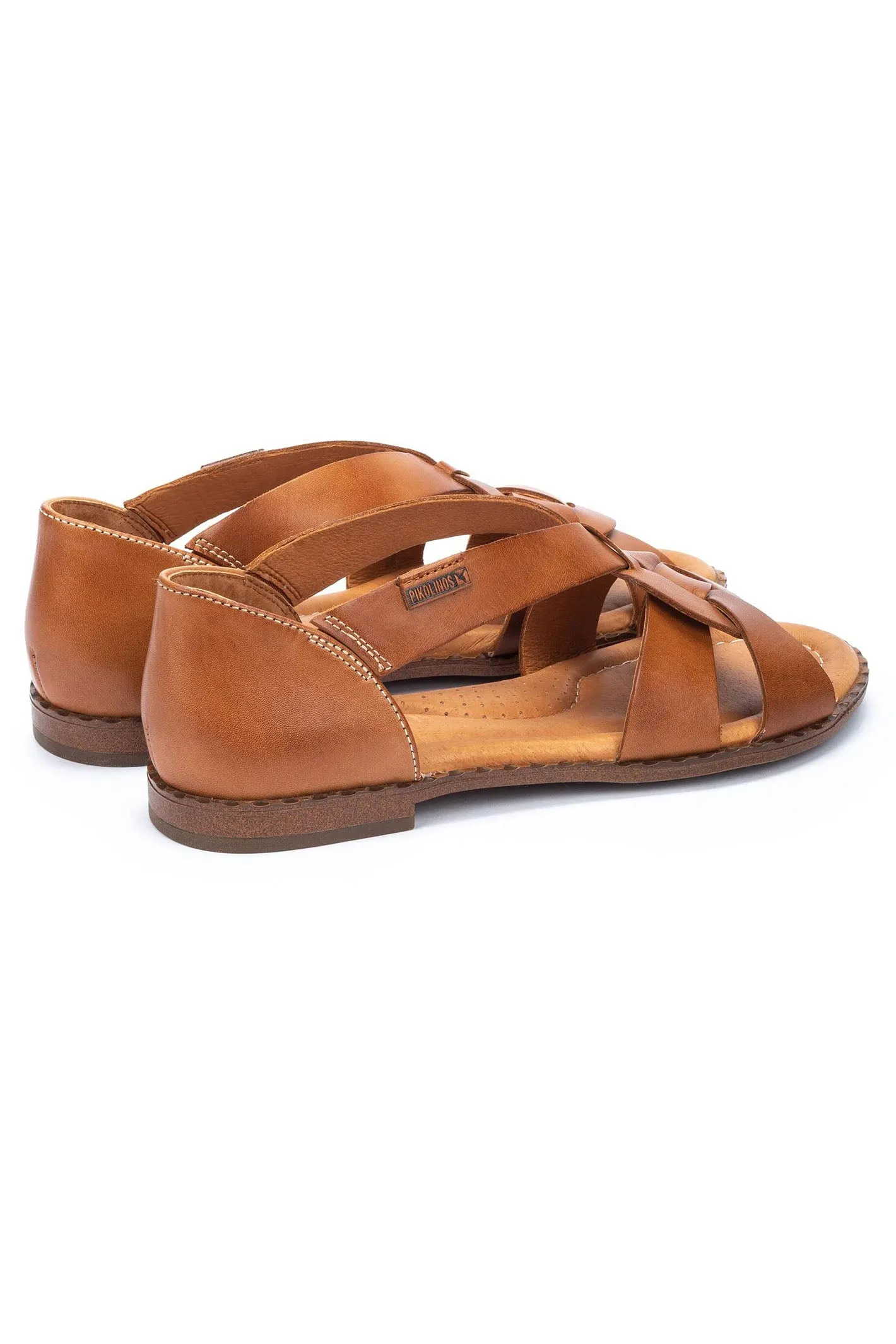Pikolinos Algar W0X-0812 Brandy Brown Leather Sandal