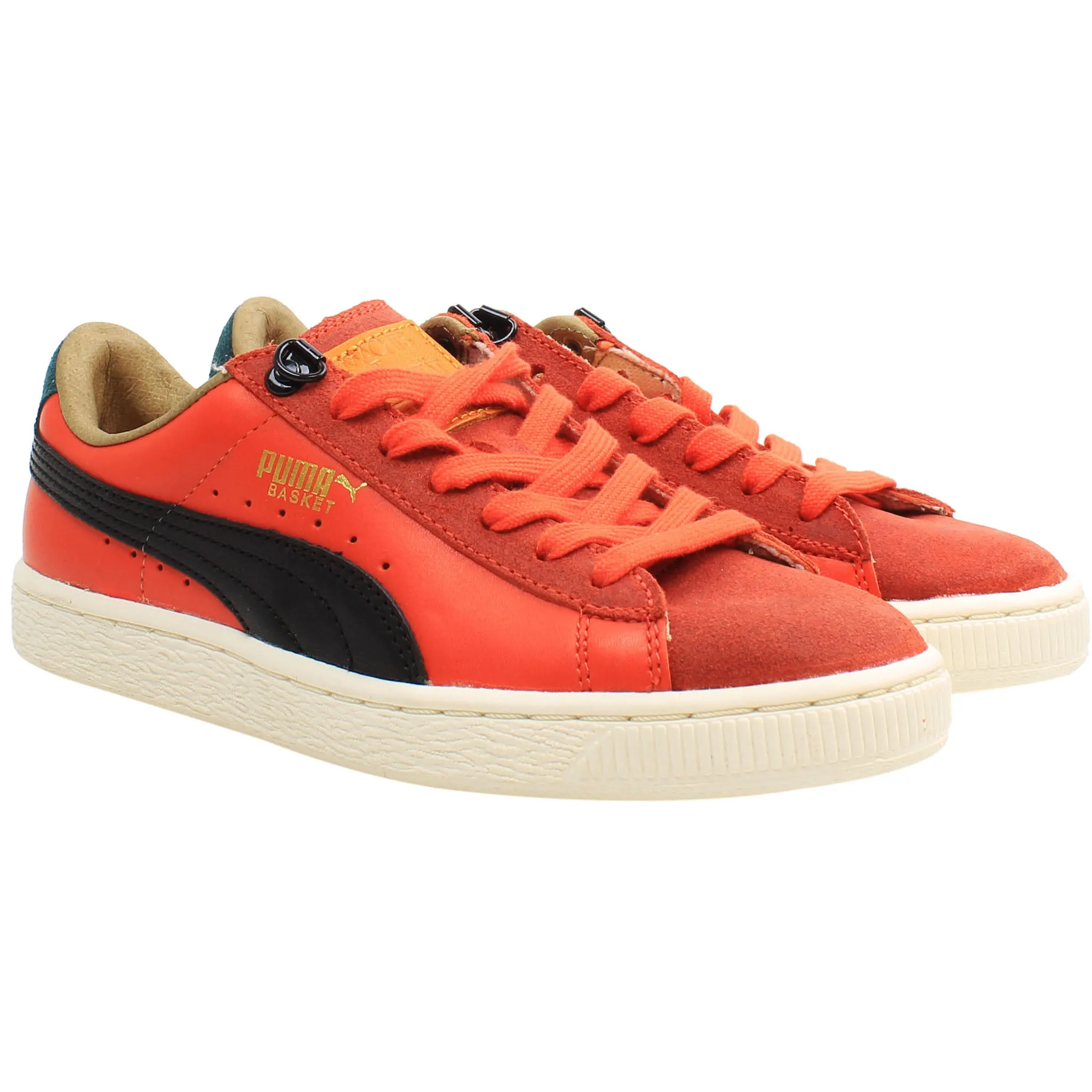 Puma Basket Classic MMQ Macht Mens Red Trainers