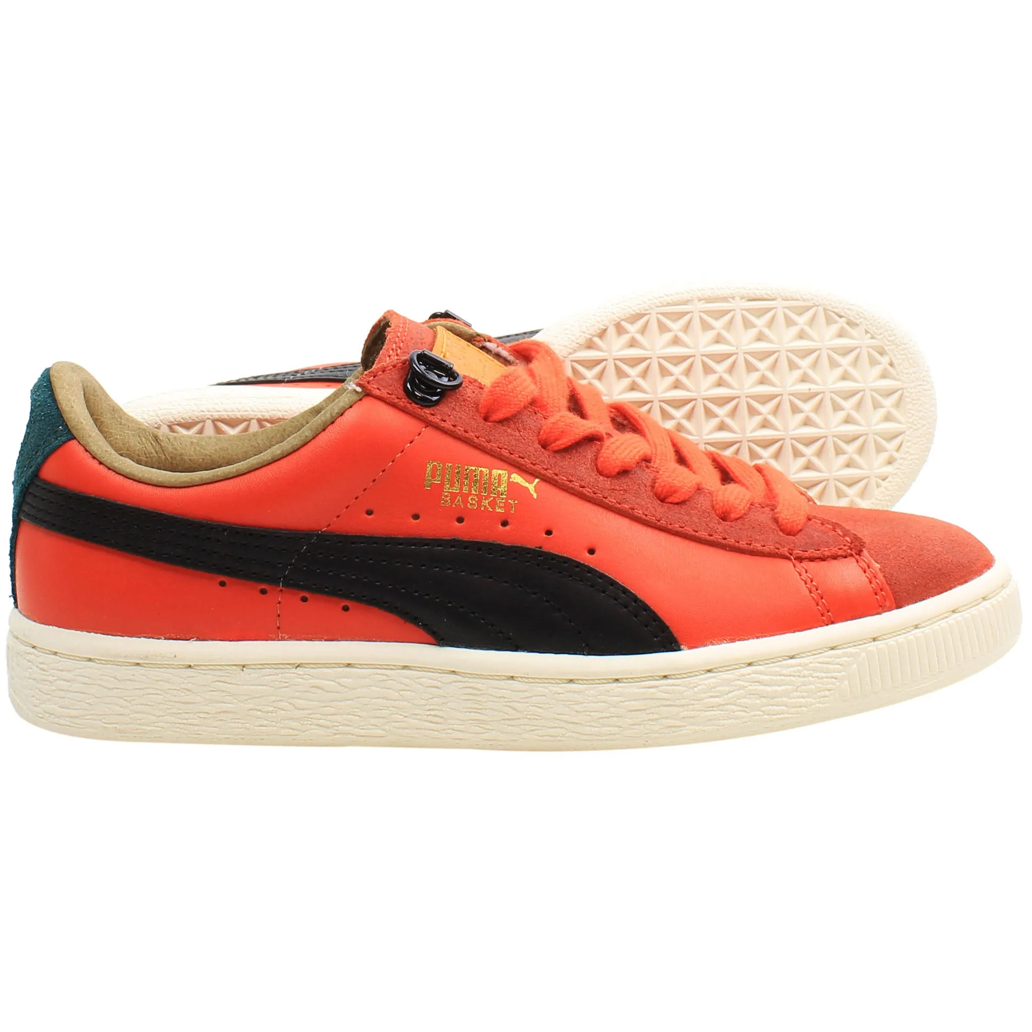 Puma Basket Classic MMQ Macht Mens Red Trainers
