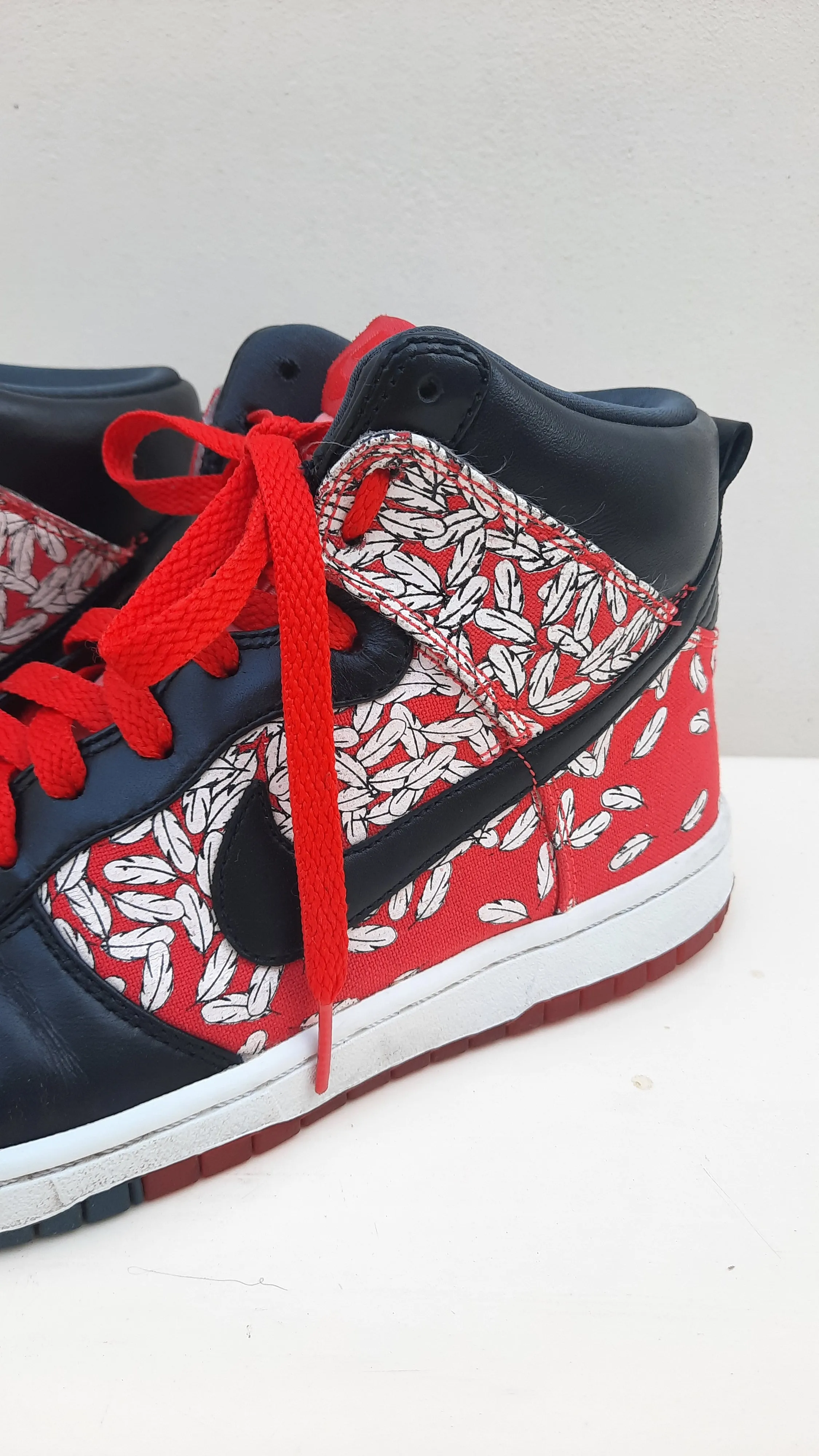 Rare Limited Edition Nike Dunk Hi Skinny Supreme Max Trainers